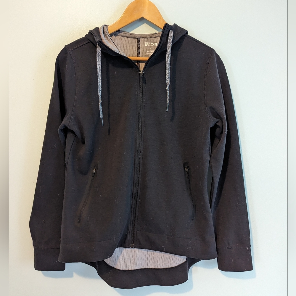 Duluth Trading "Job Jitsu" knit hoodie
